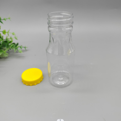 গোলাকার আকৃতির Bpa ফ্রি প্লাস্টিক ক্যান্ডি বোতল 300ml