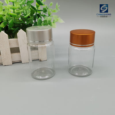 PS খালি প্লাস্টিকের বড়ি বোতল 10ml নলাকার ট্যাবলেট পাত্রে