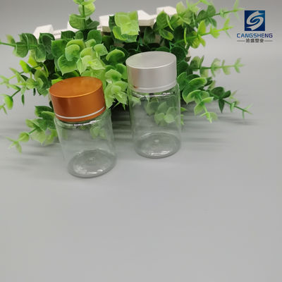 PS খালি প্লাস্টিকের বড়ি বোতল 10ml নলাকার ট্যাবলেট পাত্রে