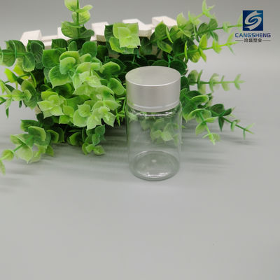 এসজিএস ফার্মাসিউটিক্যাল প্যাকেজিং বোতল 30ml পরিষ্কার প্লাস্টিক মেডিসিন বোতল