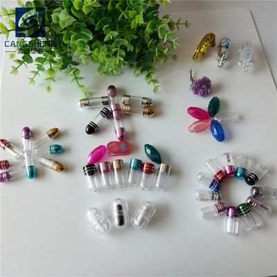 নলাকার 13mm মিনি বড়ি বোতল 2ml খালি প্লাস্টিক বড়ি ক্যাপসুল