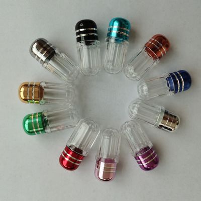 প্লাস্টিকের ফোস্কা দিয়ে ODM 15mm খালি ক্যাপসুল শেলের বোতল