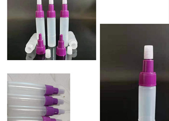 8ml ISO9001 প্লাস্টিক রিএজেন্ট বোতল পিপি ছোট প্লাস্টিক স্প্রে বোতল