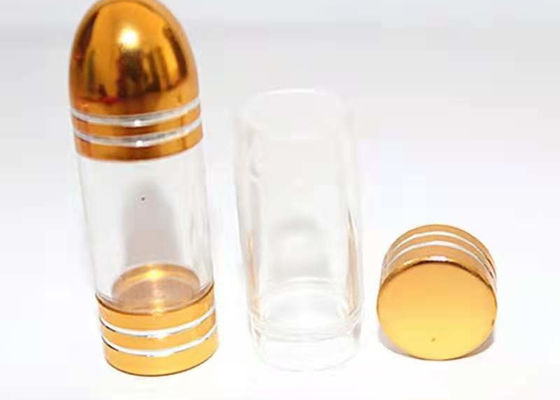 বুলেট শেপ খালি ক্যাপসুল শেল 44mm Rhino 69 Clear Plastic Pill Bottles