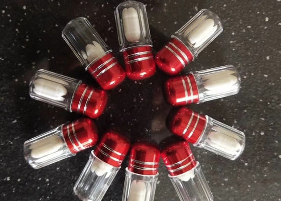 মেটাল ক্যাপ সহ 14mm 2ml একক পিল কনটেইনার PS প্লাস্টিকের বোতল