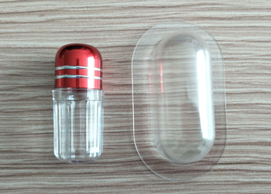 মেটাল ক্যাপ সহ 14mm 2ml একক পিল কনটেইনার PS প্লাস্টিকের বোতল