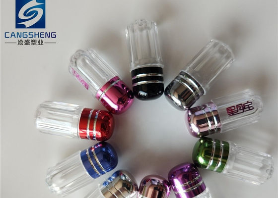 ষড়ভুজাকার একক বড়ি ধারক 13mm 2ml পরিষ্কার খালি ক্যাপসুল
