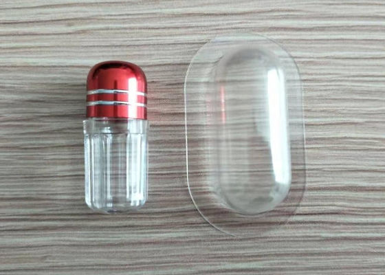 OEM ছোট প্লাস্টিকের বড়ি পাত্রে 14mm ক্যাপসুল প্যাকেজিং বোতল
