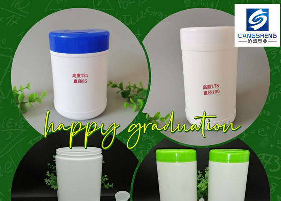 SGS 210mm ভেজা ওয়াইপস বালতি পলিপ্রোপিলিন ভেজা টিস্যু বোতল