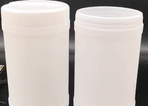 100pcs HDPE ওয়েট ওয়াইপ ক্যানিস্টার ইকো ফ্রেন্ডলি অ্যালকোহল ওয়াইপস বোতল