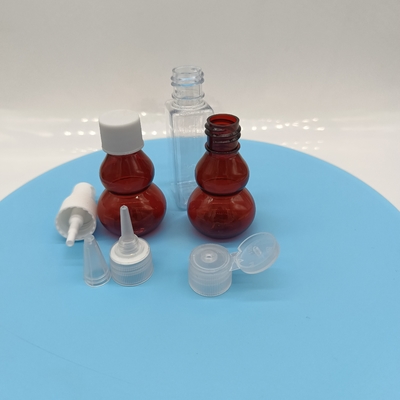 30ml ভলিউম ছোট বড়ি বোতল গরম স্ট্যাম্পিং সারফেস হ্যান্ডলিং