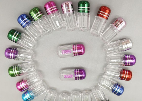 অ্যালুমিনিয়াম ক্যাপস খালি ক্যাপসুল বোতল 2g একক কালো গন্ডার